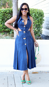 EXTREME MEASURES DENIM DRESS