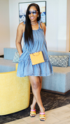 SOFT LIFE DENIM DRESS