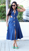 EXTREME MEASURES DENIM DRESS