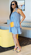 SOFT LIFE DENIM DRESS