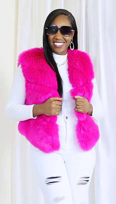 ARTIC NIGHTS FUR VEST