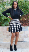 Sweetheart skirt set