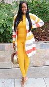 COZY DAYS COLORBLOCK CARDIGAN