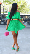 Pleated Obsession Romper