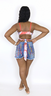 Paint and Sip Denim Shorts - Zflair