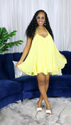 EASY BREEZY MINI DRESS (YELLOW)