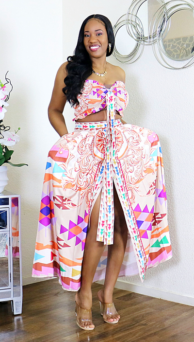 Bohemian Princess Skirt Set